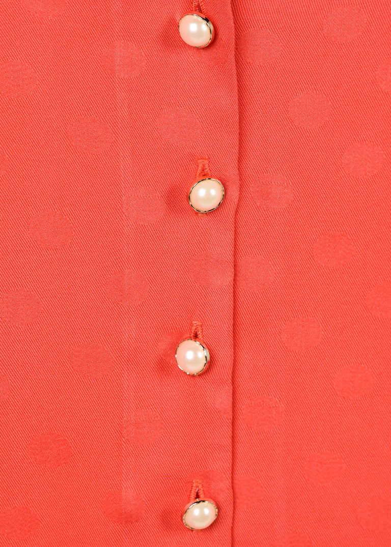 AIBON-BLUSA-TIE-CORAL