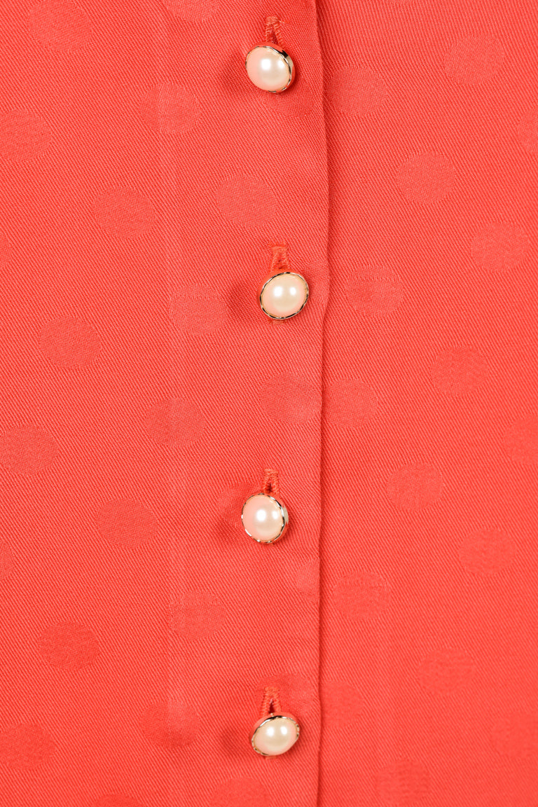 AIBON-BLUSA-TIE-CORAL